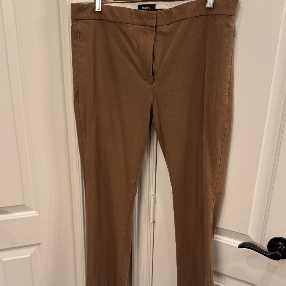 Theory ladies Tan Chinos